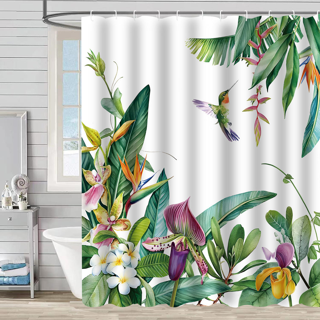 Nature-Inspired Shower Curtain Stornfield