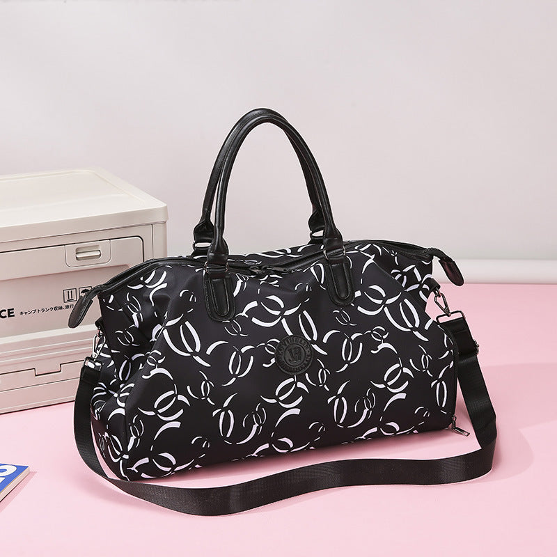 Stylish Floral Print Weekend Duffel Bag Stornfield