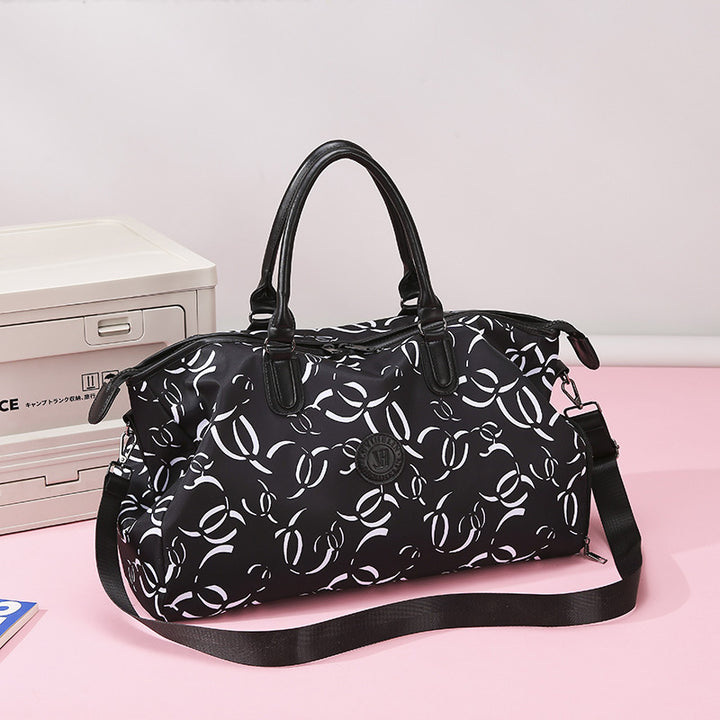 Stylish Floral Print Weekend Duffel Bag Stornfield