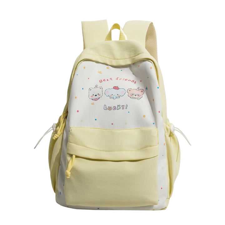 Leisure backpack with playful animal motif and practical compartments Stornfield
