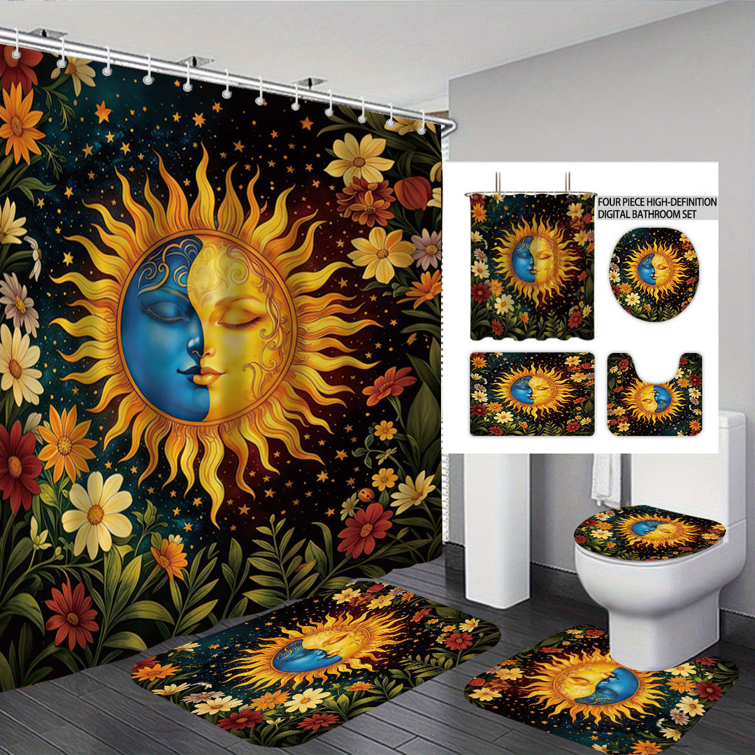 Digital Duck-Themed Bathroom Set Stornfield