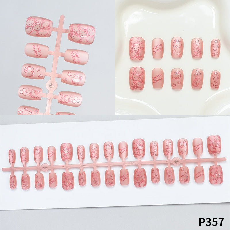 Hello Kitty Themed Press-On Nail Set Stornfield