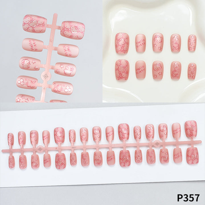 Hello Kitty Themed Press-On Nail Set Stornfield