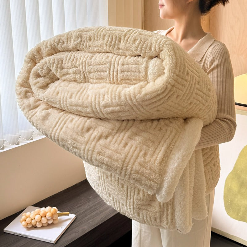 Luxurious Fleece Throw Blanket