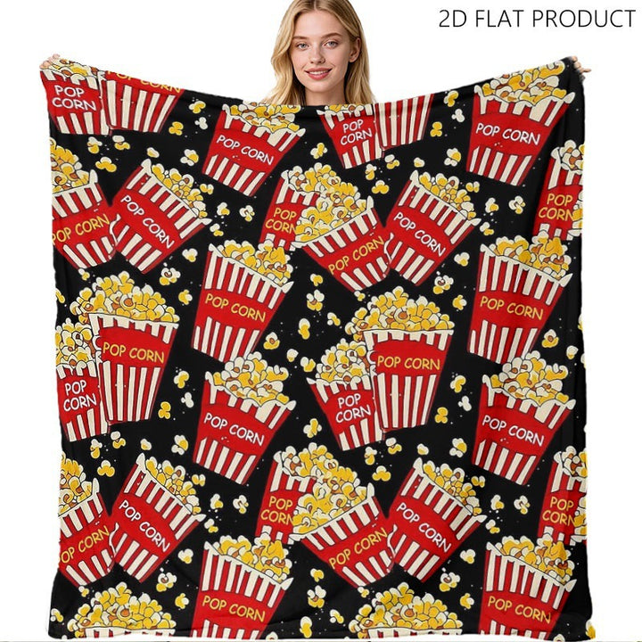 Artistic Butterfly-Inspired Fleece Blanket