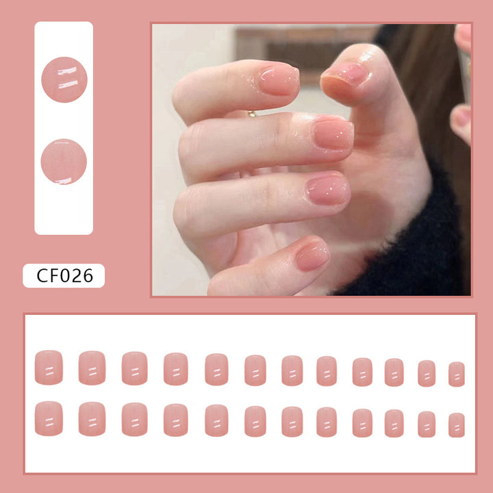 Glossy Gel Press-On Nail Set Stornfield