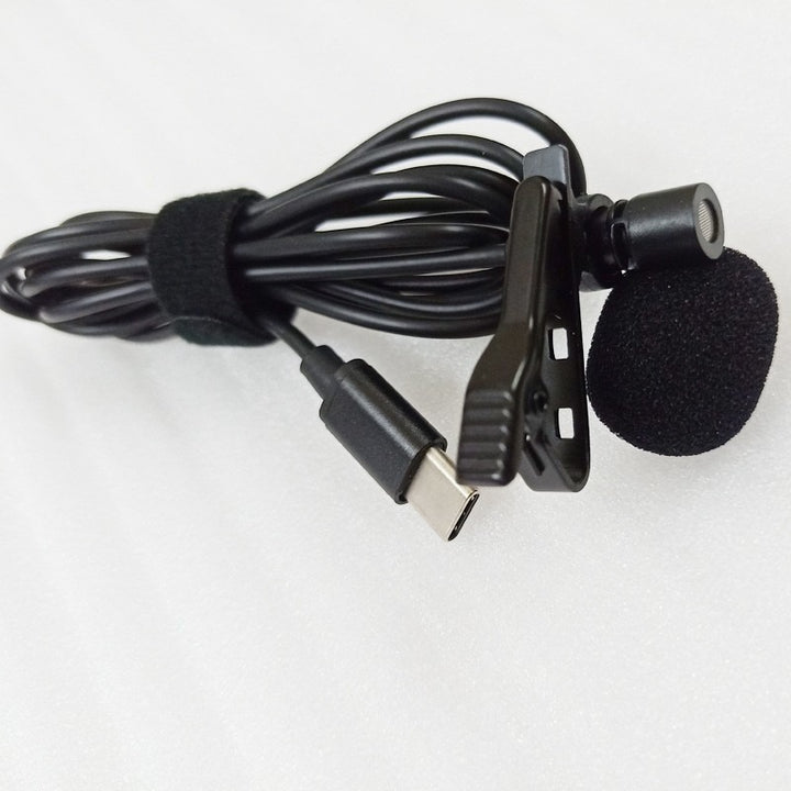 Lavalier microphone with flexible clip Stornfield