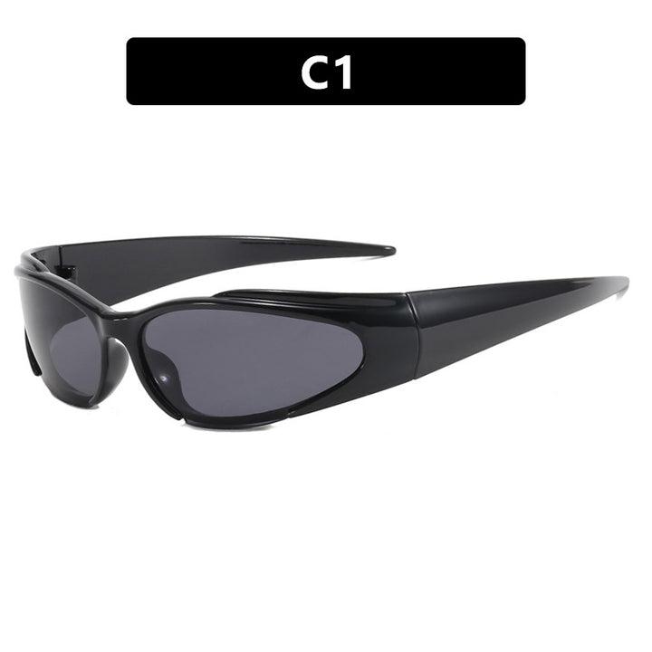 Ladies sporty UV protection sunglasses with aerodynamic design Stornfield