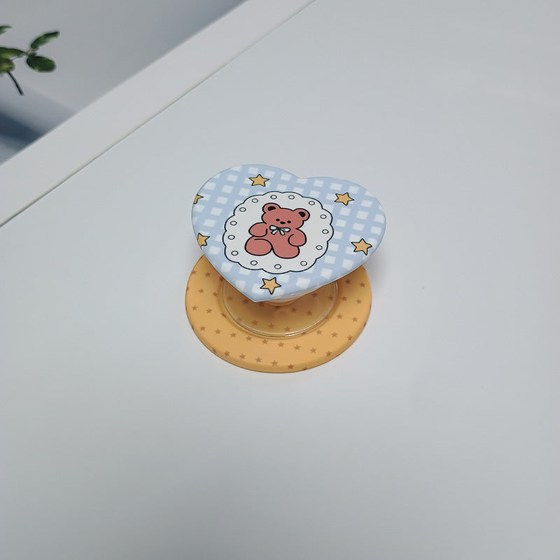 Heart-Shaped Character Phone Grip Stornfield
