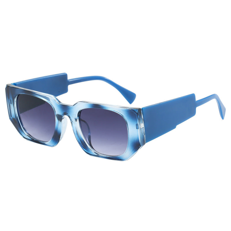 Women geometric oversized sunglasses with wide design Stornfield