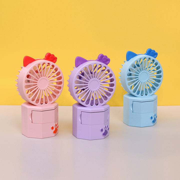 Unisex Portable Mini Fan with Animal Ears and USB Connection Stornfield