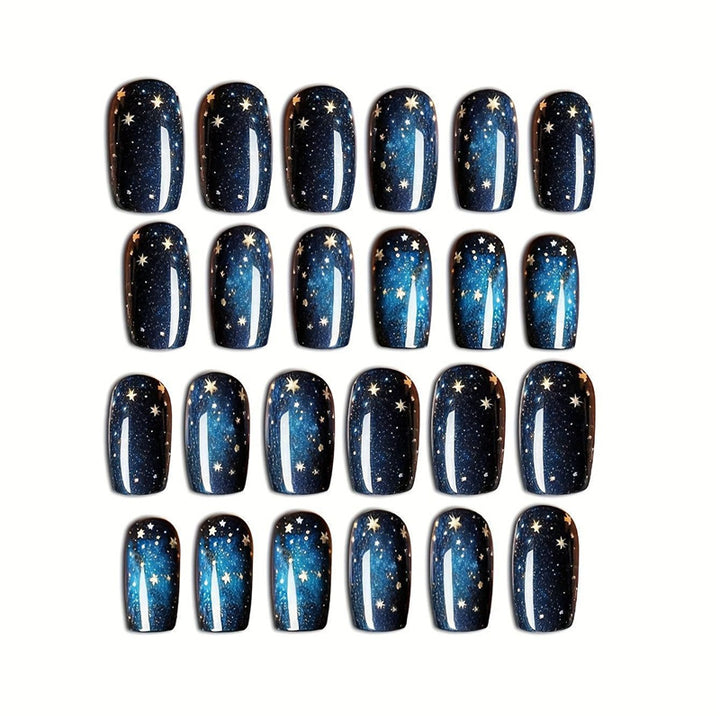 Celestial Starry Night Press-On Nail Set Stornfield