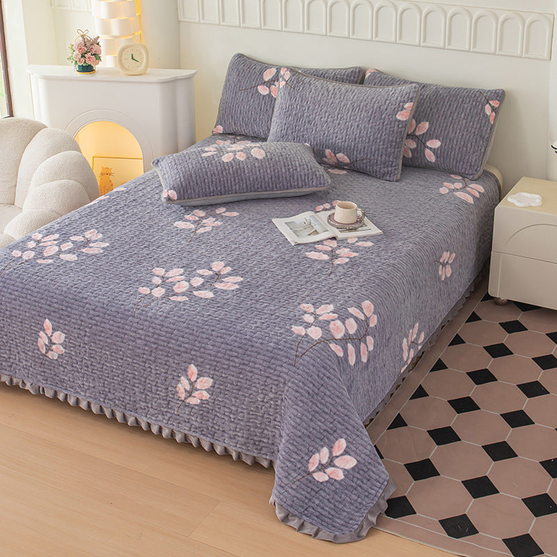 Playful Cartoon-Themed Bedspread Set