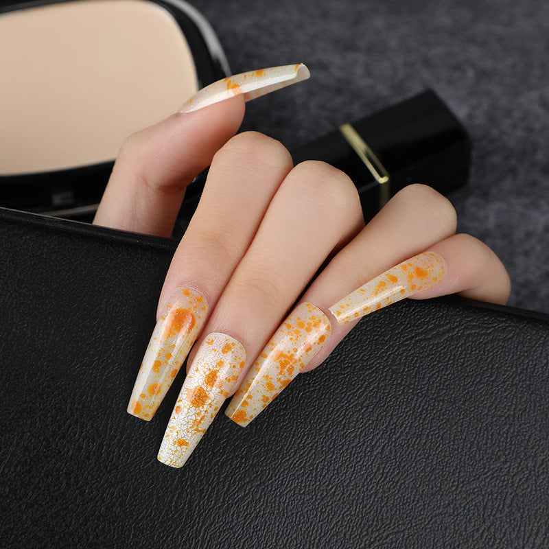 Artificial nails with delicate floral design Stornfield