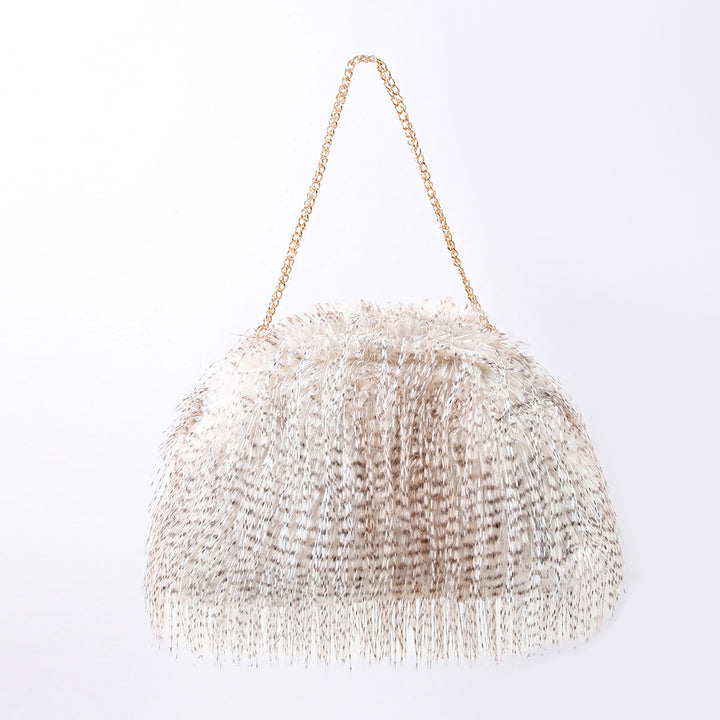 Fluffy Furry Handheld Bag