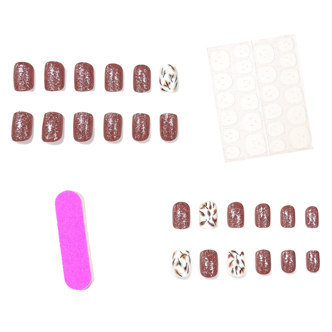 Decorative Fall-Inspired Nail Art Stornfield