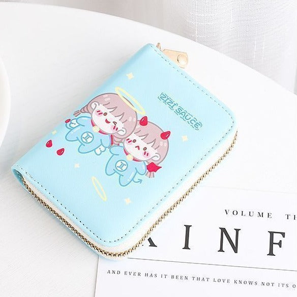 Cute Cartoon Character Zip Wallet Stornfield