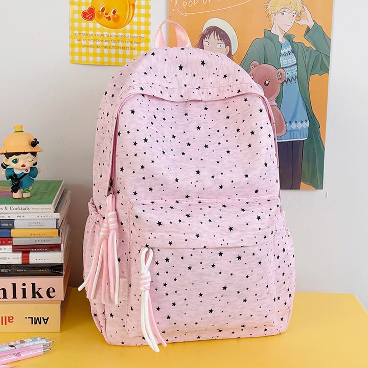 Star-Print Casual Backpack Stornfield