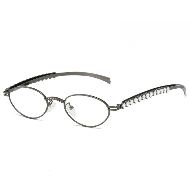 Elegant Oval Frame Glasses Stornfield