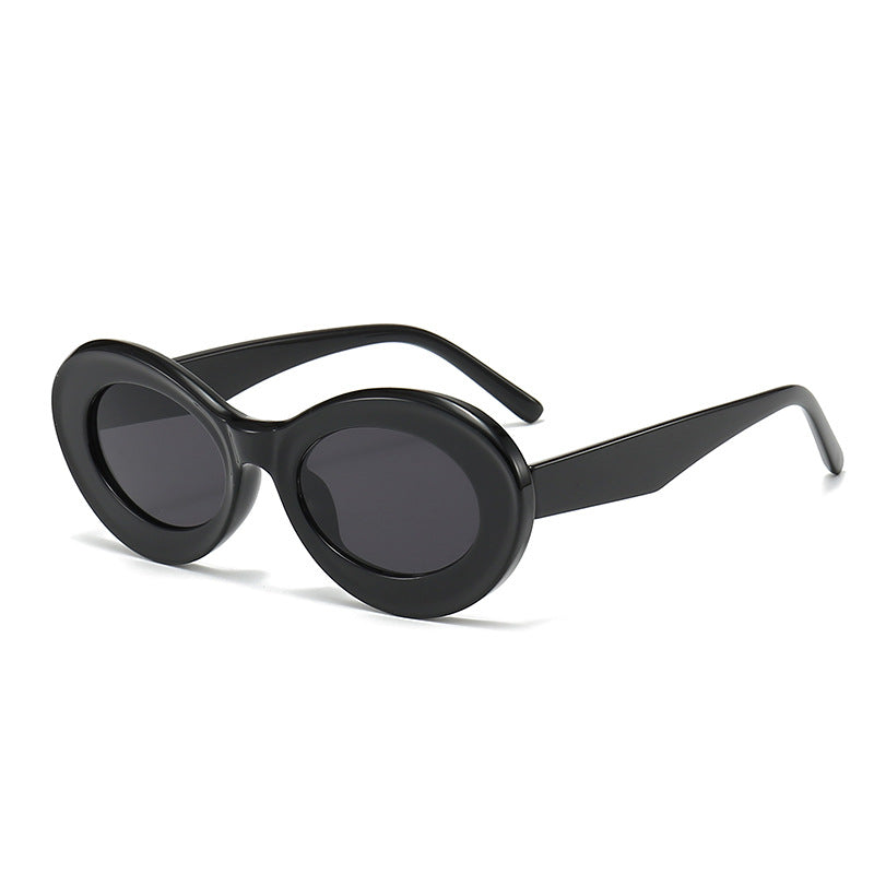 Women’s fashionable oval-shaped sunglasses with innovative design Stornfield