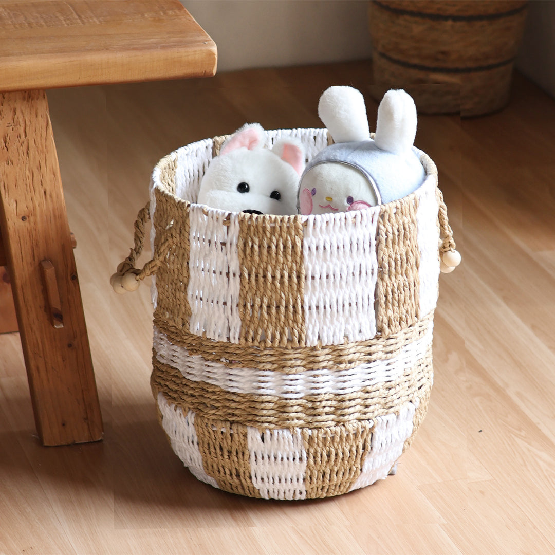 Handcrafted storage basket Stornfield