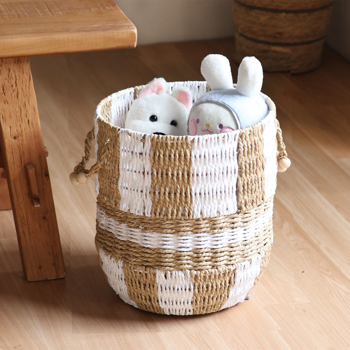 Handcrafted storage basket Stornfield