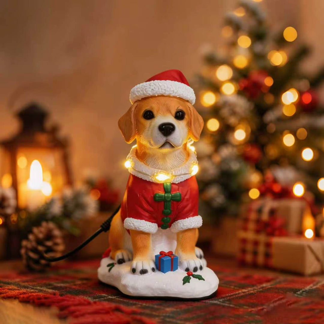 Decorative Christmas figure in dog design Stornfield