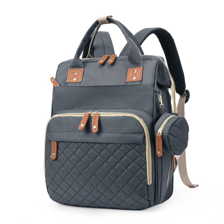 Versatile Multi-Pocket Quilted Backpack Stornfield