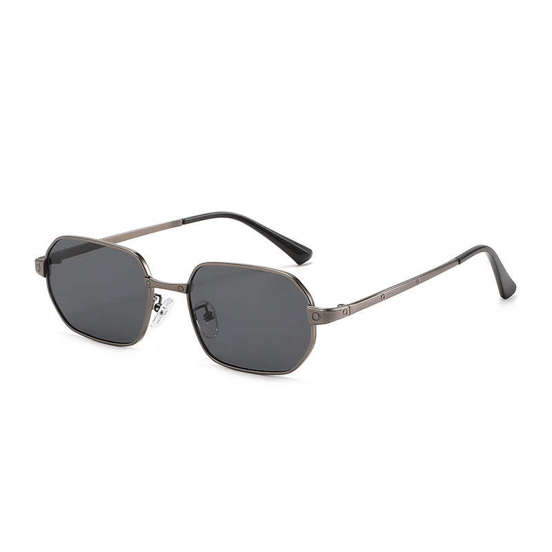 Geometric Metal Frame Sunglasses Stornfield