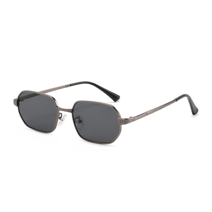 Geometric Metal Frame Sunglasses Stornfield