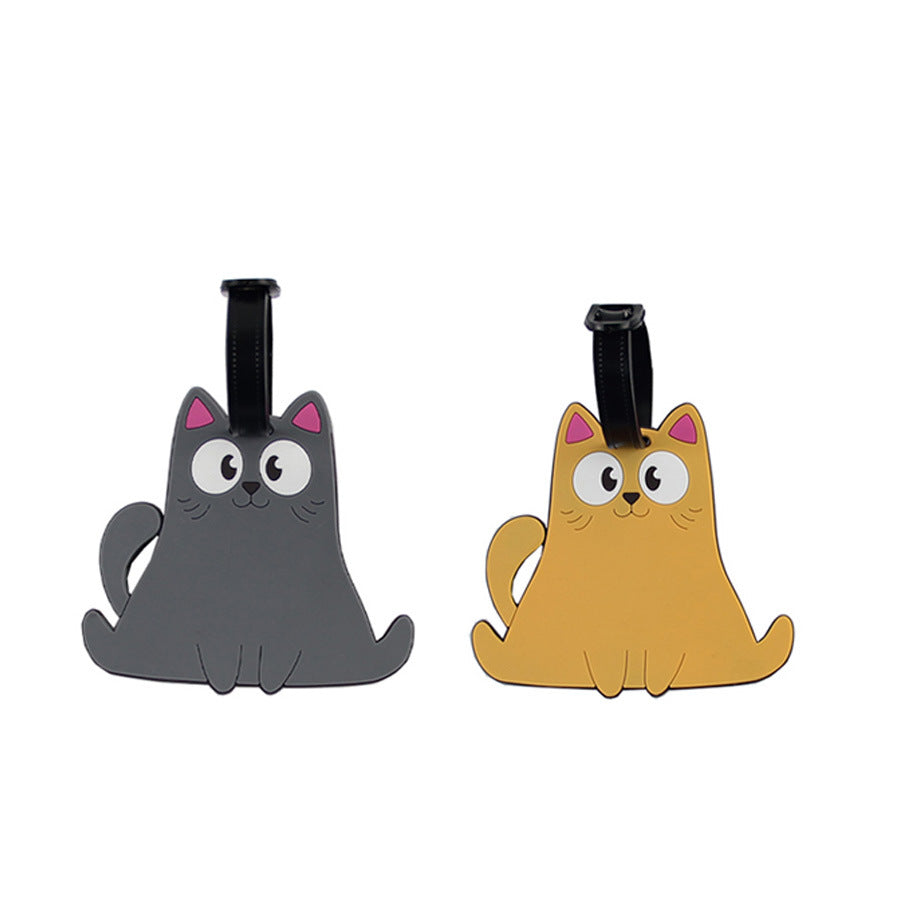 Playful Cat Luggage Tag Stornfield