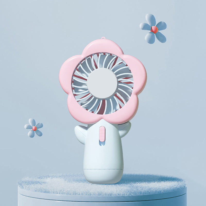 Women Wearable Mini Flower Fan Stornfield