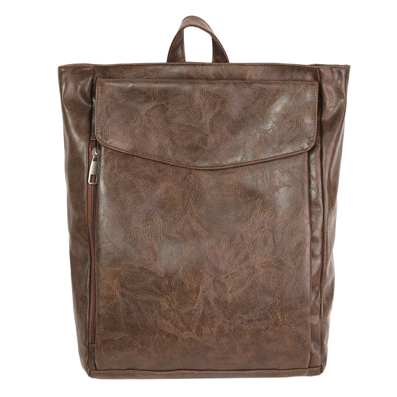 Premium Leather Laptop Rucksack Stornfield