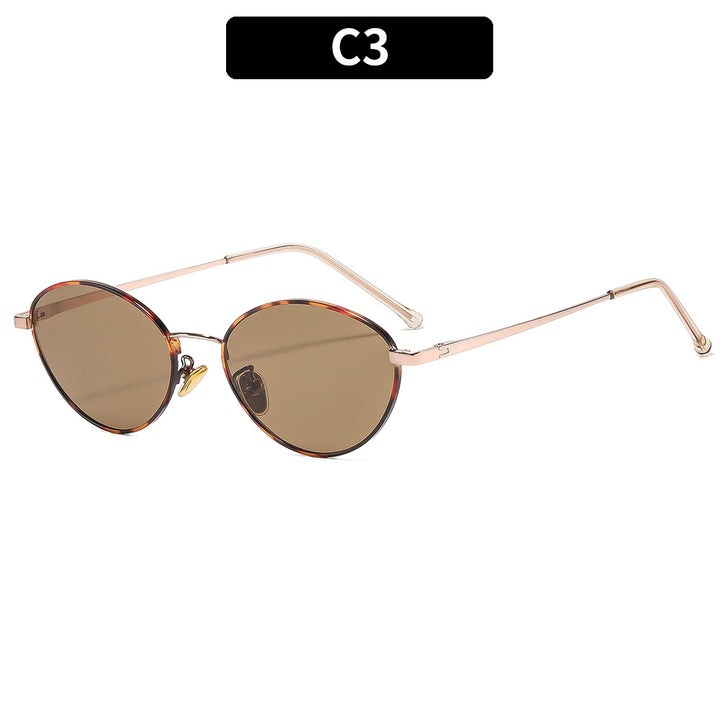 Elegant Round Frame Sunglasses