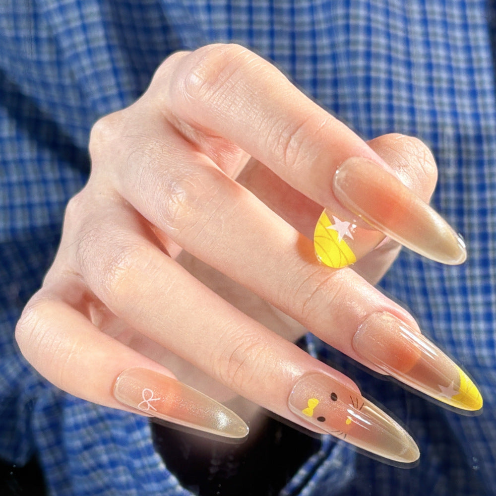 Artificial nails with Playful Design Stornfield