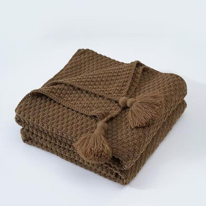 Cozy Woven Throw Blanket Stornfield