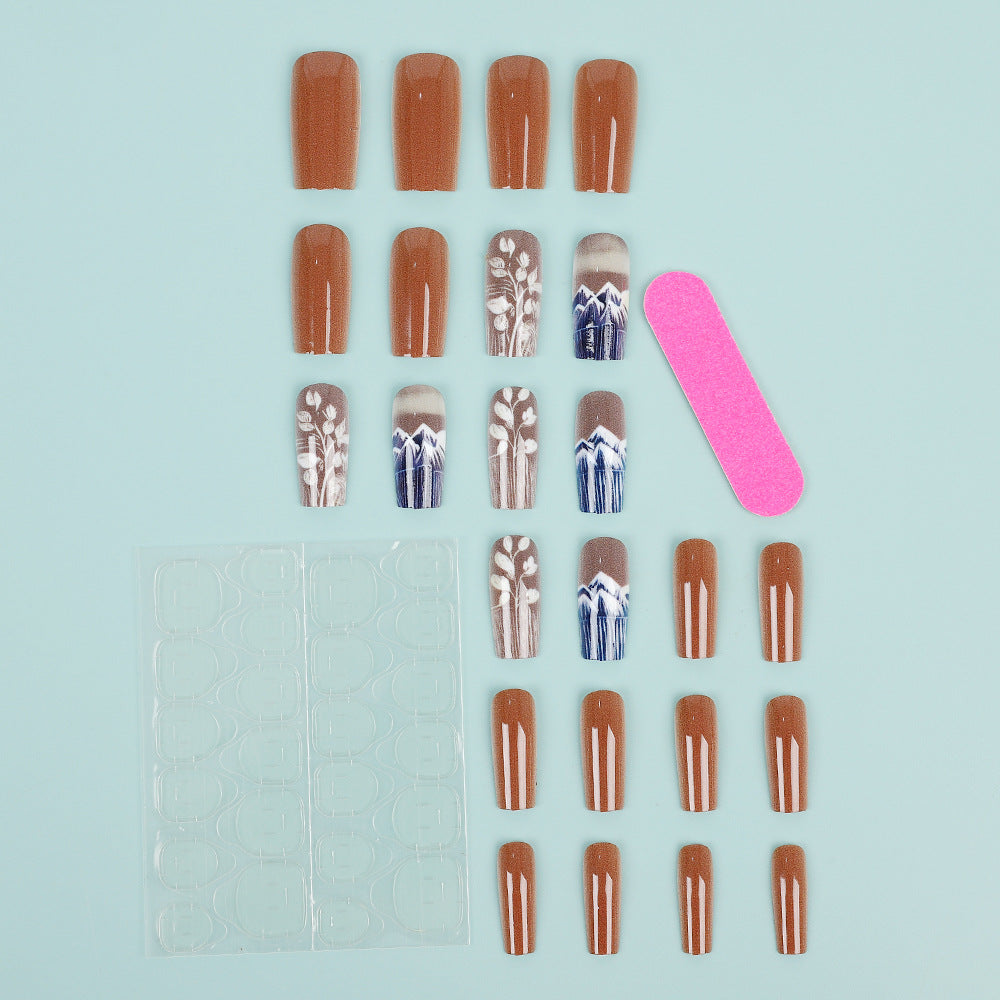 Nail Art Set with Floral Patterns Stornfield
