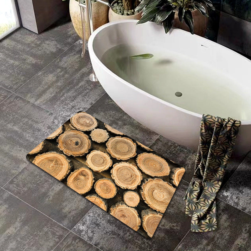 Natural Wood Grain Bath Mat Stornfield