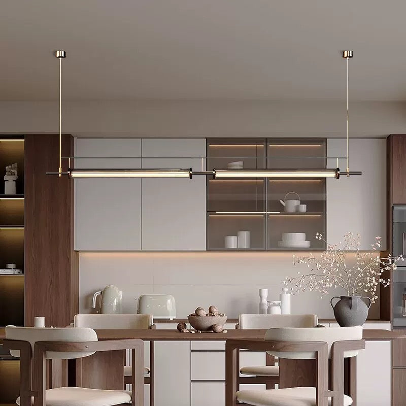 Minimalist Linear Suspension Light