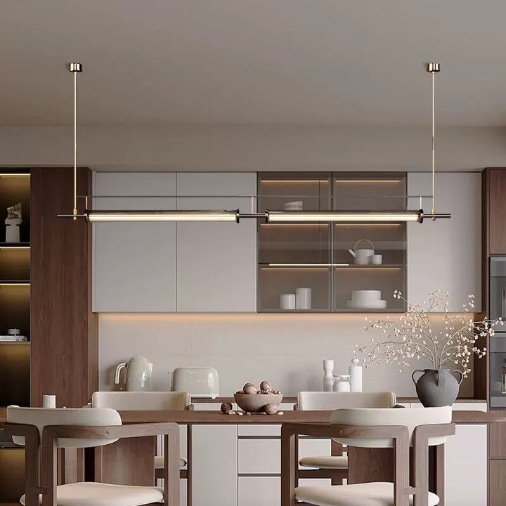 Minimalist Linear Suspension Light