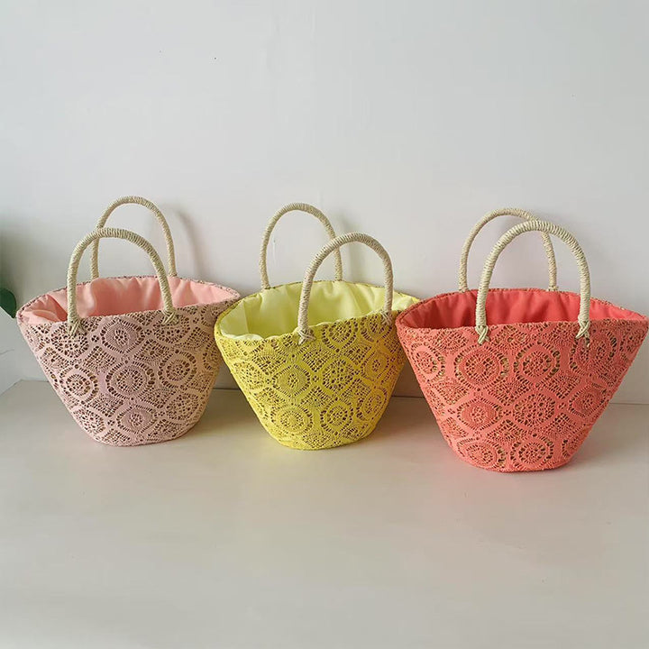 Basket bag with elegant, woven design Stornfield