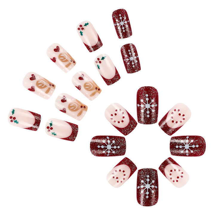 Decorative Holiday Press-On Nail Art Stornfield