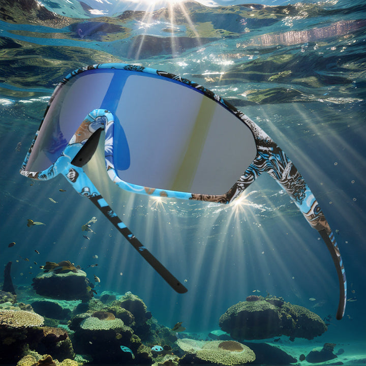 Men's Performance Sports Shield Sunglasses Stornfield