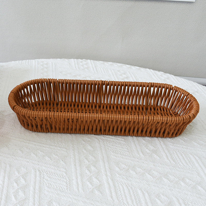 Rectangular Handwoven Storage Tray Stornfield