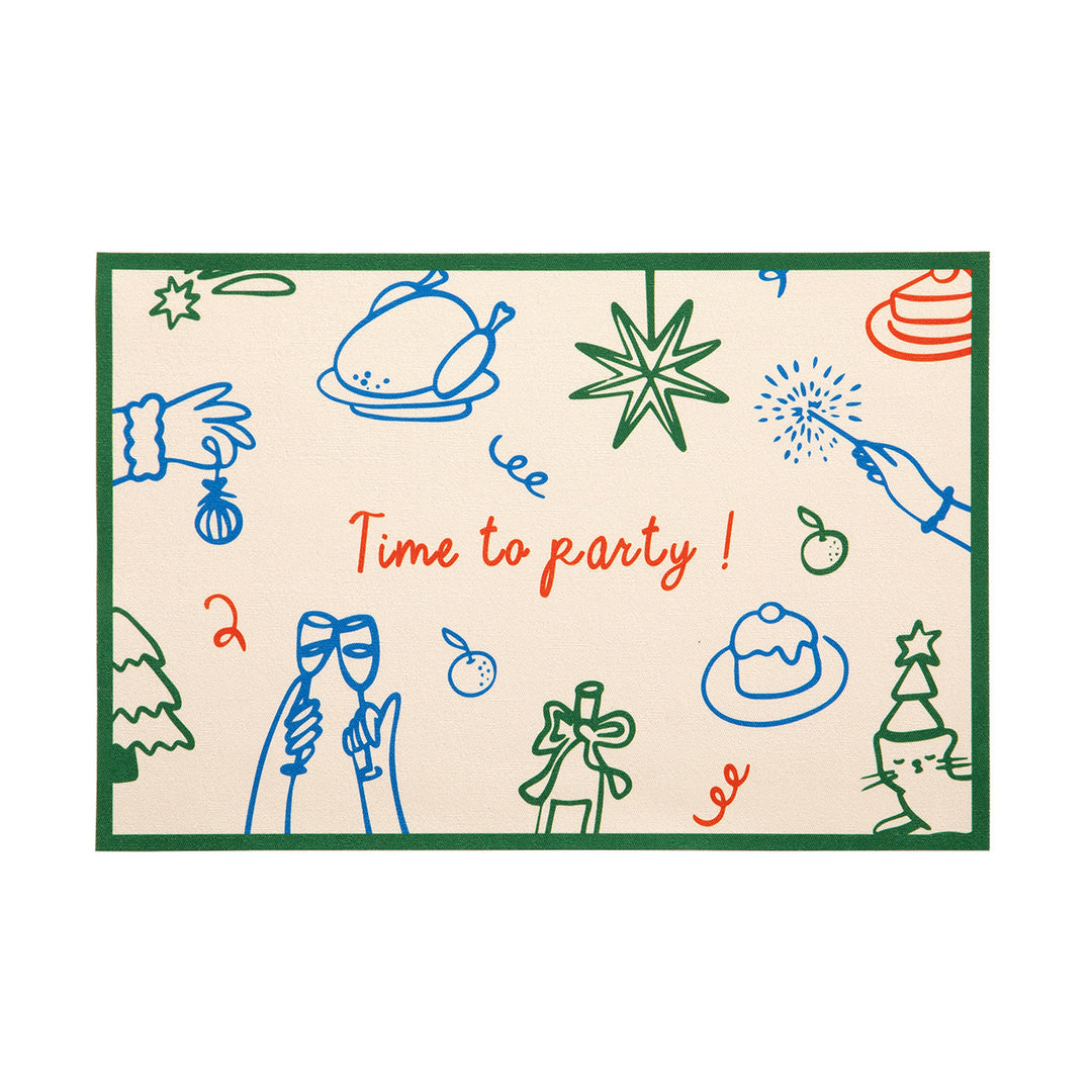 Children's Learning Placemat with Alphabet Print and Wipeable Surface Stornfield