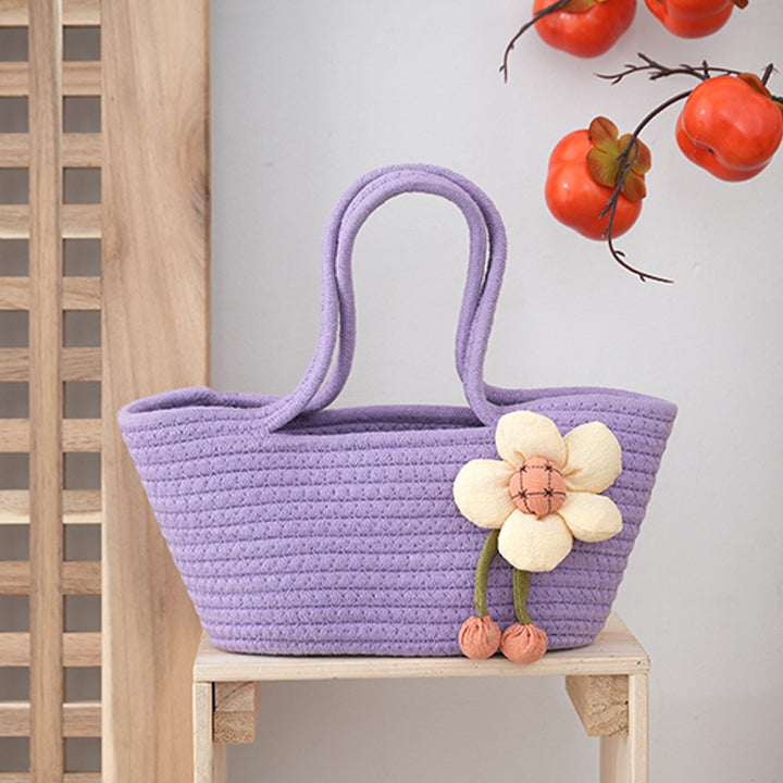Flower-shaped tote bag Stornfield