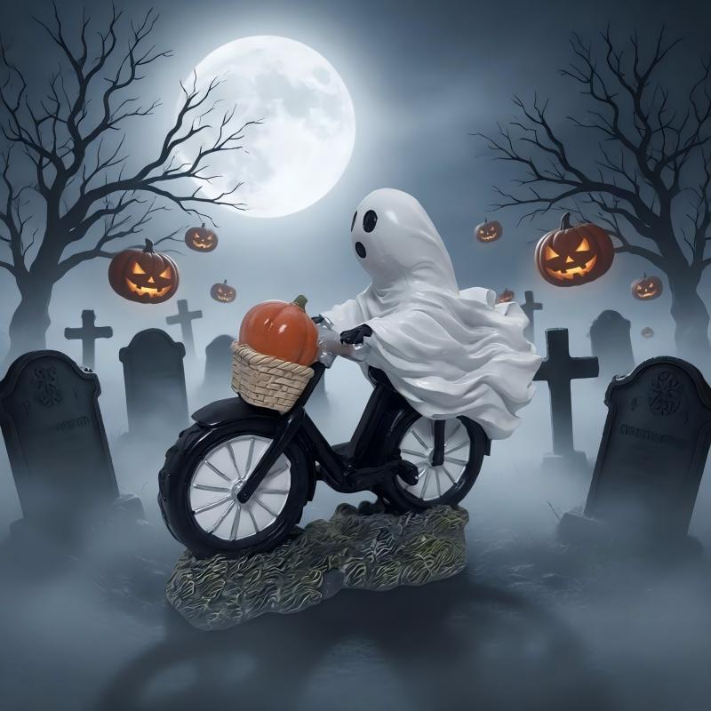 Creepy motorcycle figure Stornfield