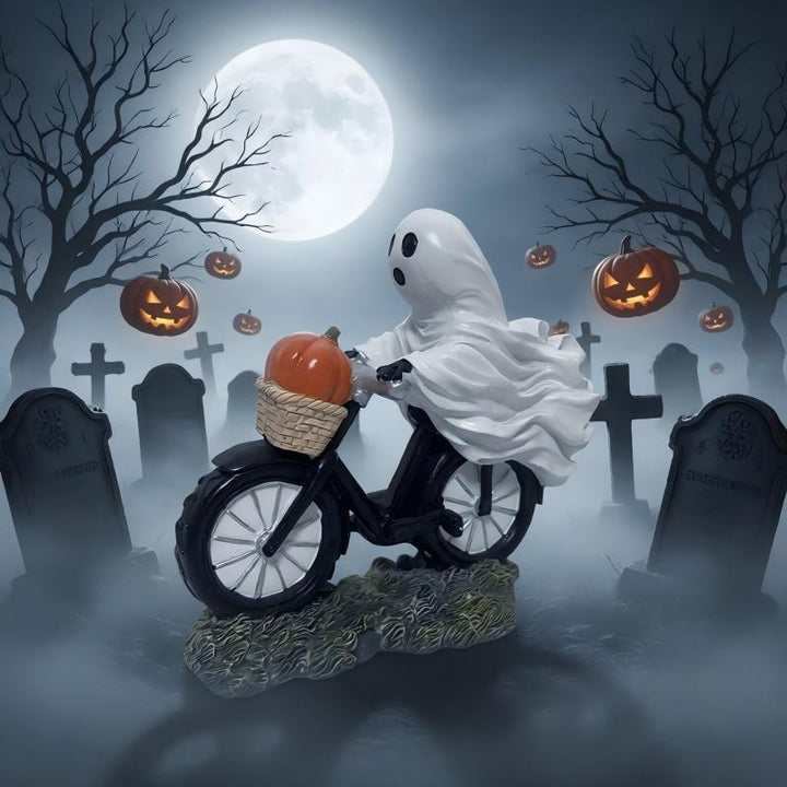Creepy motorcycle figure Stornfield