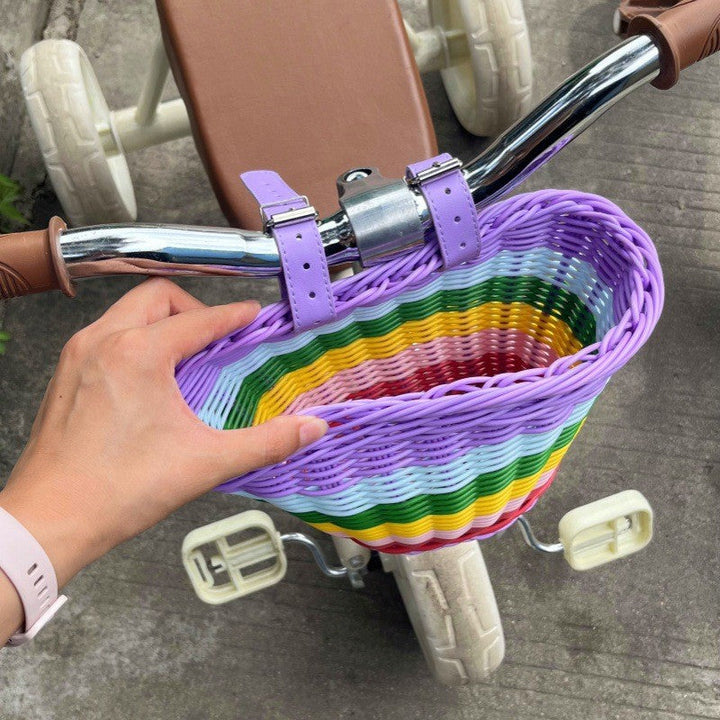 Multi-Color Handwoven Storage Basket Stornfield