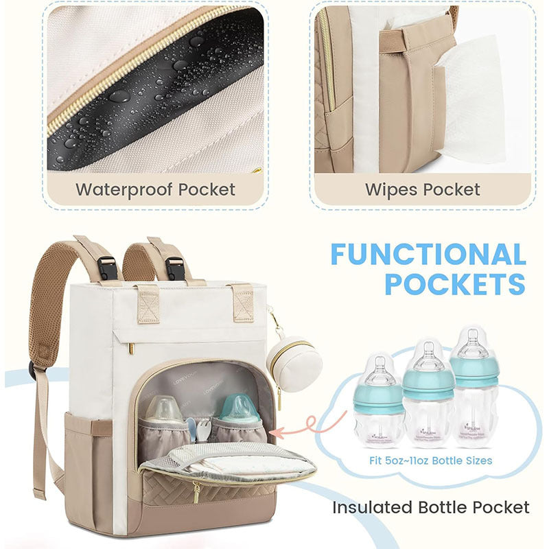 Multifunctional backpack with insulated compartment Stornfield
